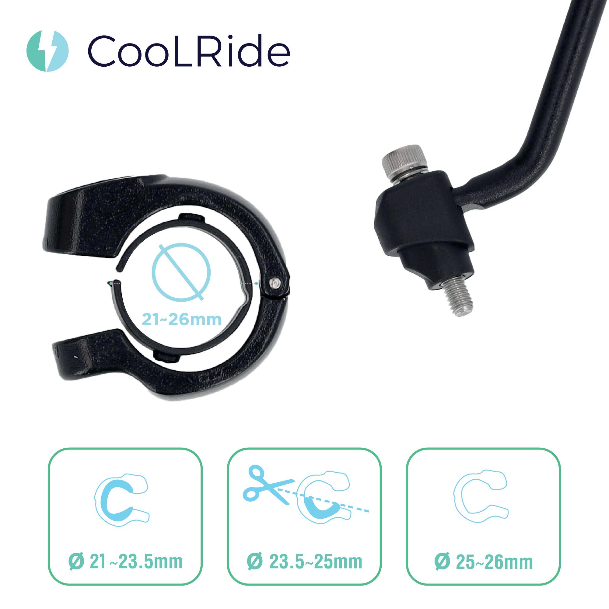 Rétroviseur vélo gauche tête rotative 6/6