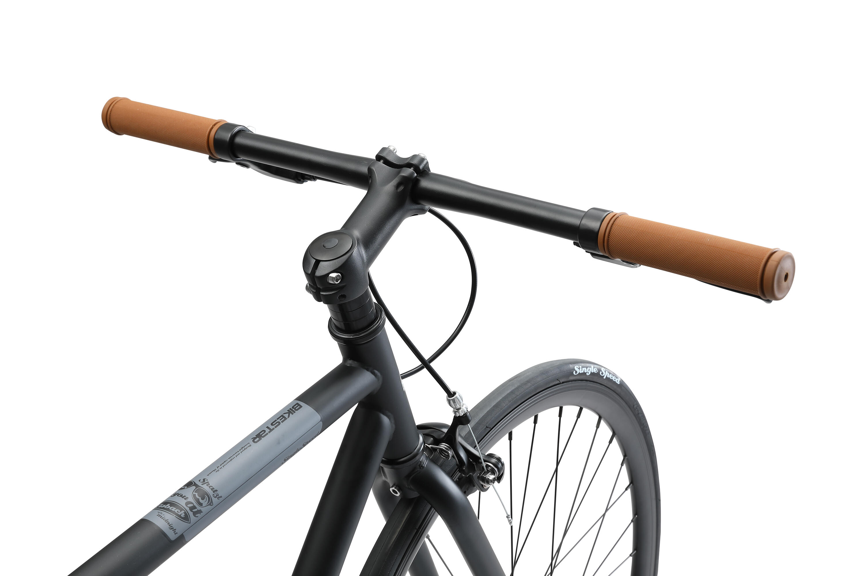 Bicicleta urbana de aluminio single speed 28" 6/7