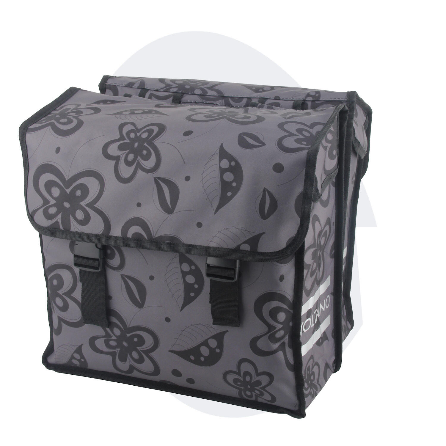 Fietstas voor Toerfietsen van het merk VOLTANO - Unisex - Kleur GRIJS -  - 38L 2/7