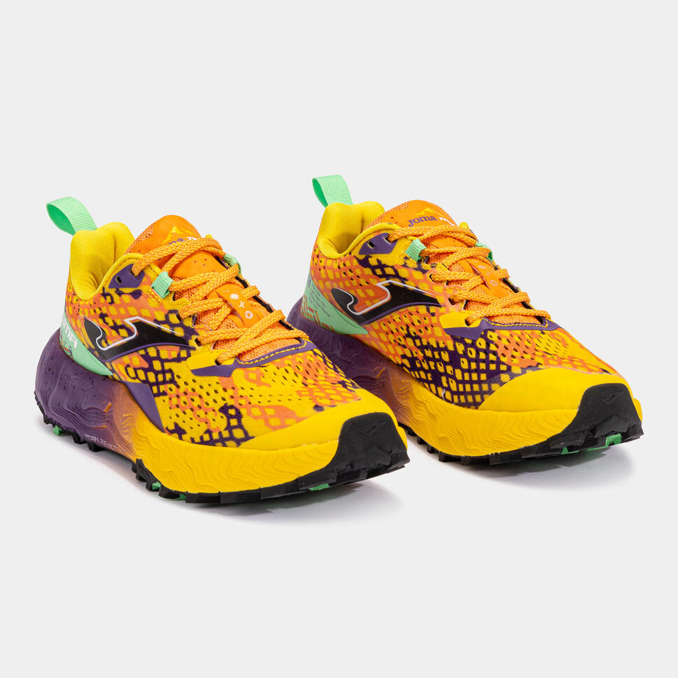 Damskie buty do biegania Joma Sima Pomarańczowo-Fioletowe - Rozmiar 40