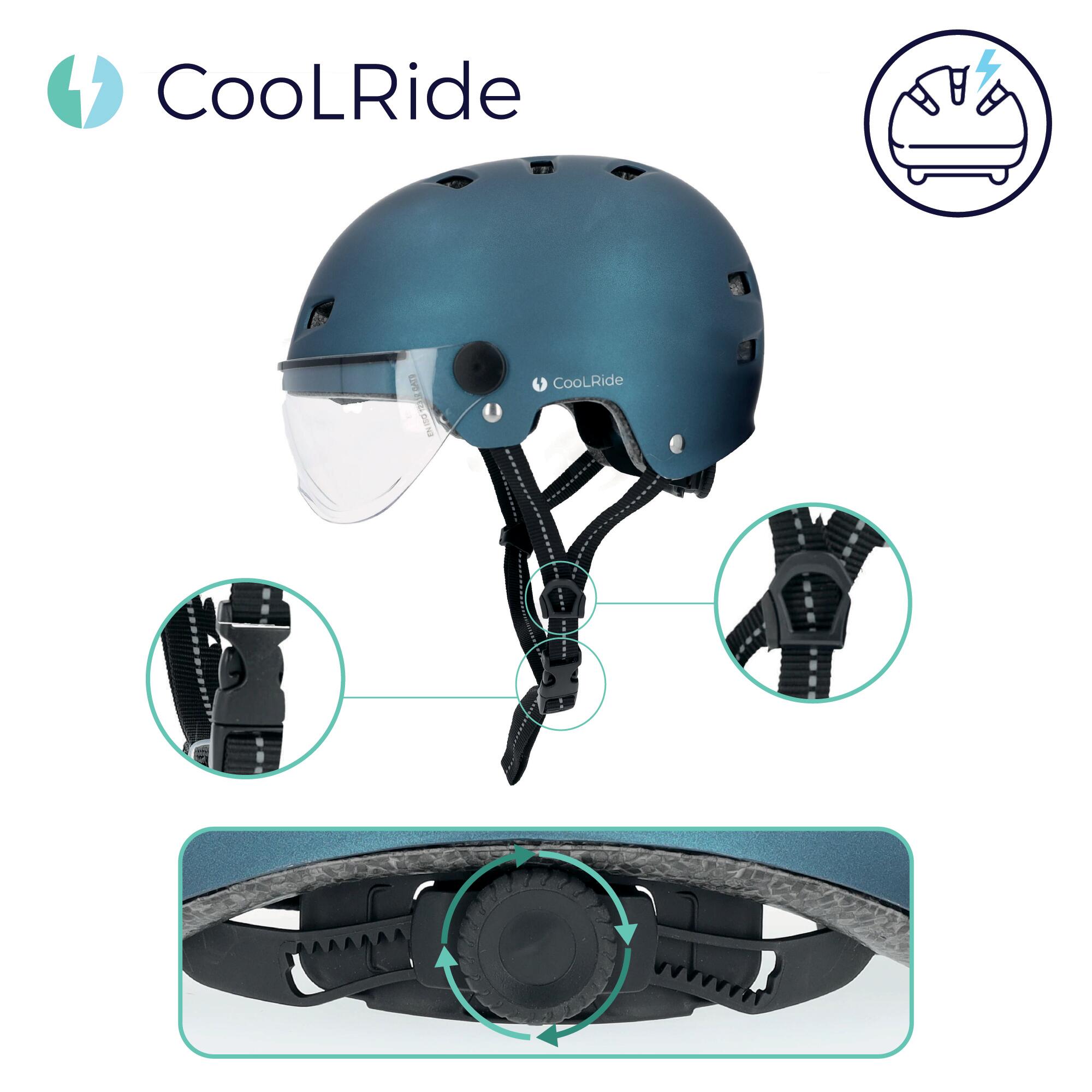 cap with goggles Undercontrol (URH - C - 007 - OPT - WASHED - N Chariot Sport Thule Cross VELOTRIC FOLD 1 Plastic goggles with foam Color:black 3