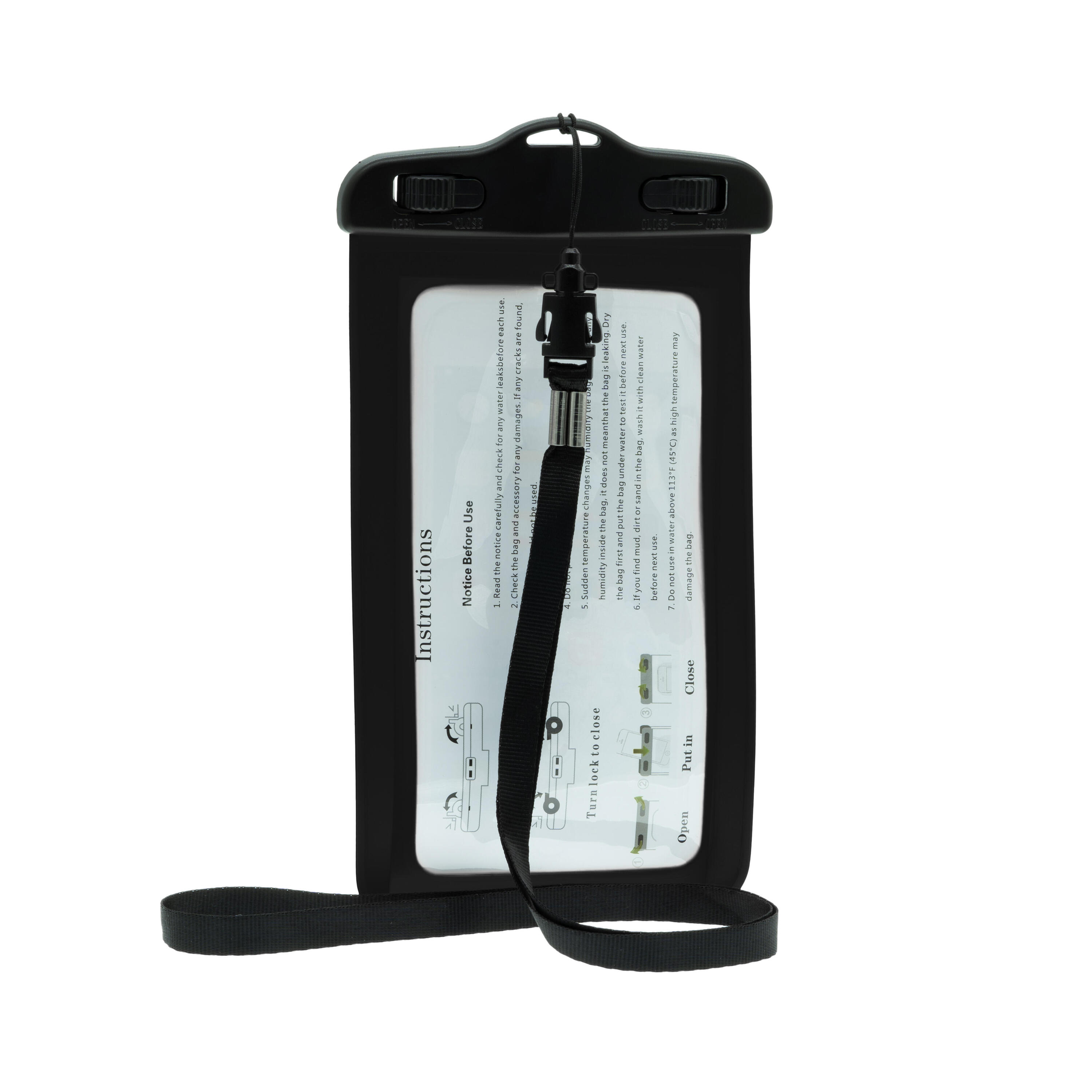 Waterdichte telefoonhoes IP68 universeel 6,3″ 6/6