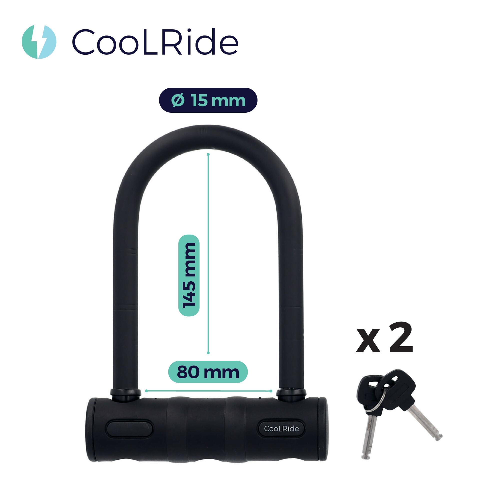 Antidiefstalapparaat u + kabel CoolRide Ø 8 x 1m 6/7