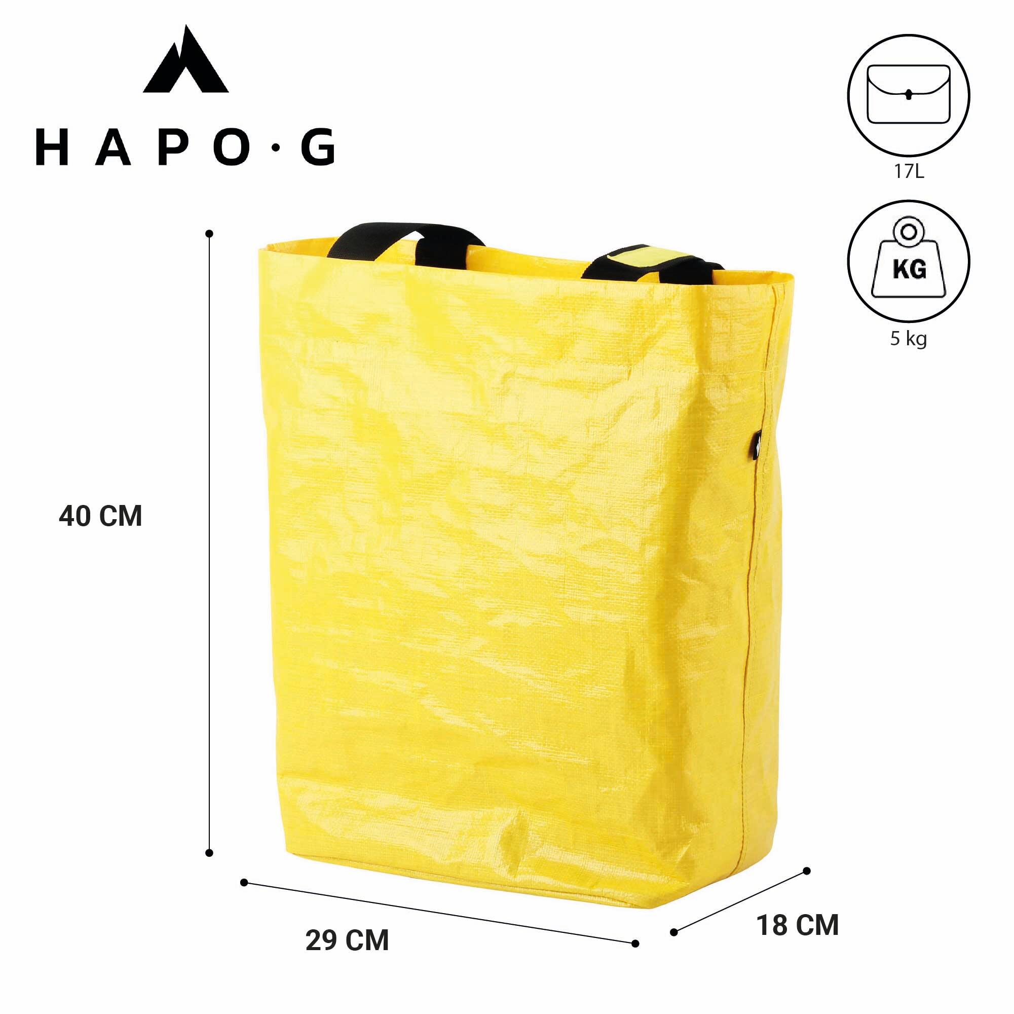 Achtertas Hapo-G - bevestiging op bagagedrager - gerecycled materiaal 3/7