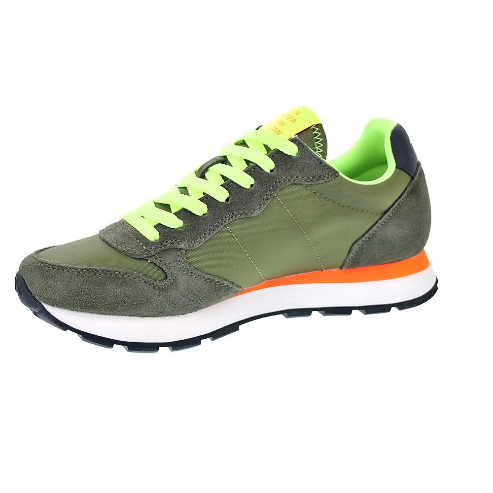 Baskets Sun68 Modèle Tom Fluo Couleur Vert 2/5