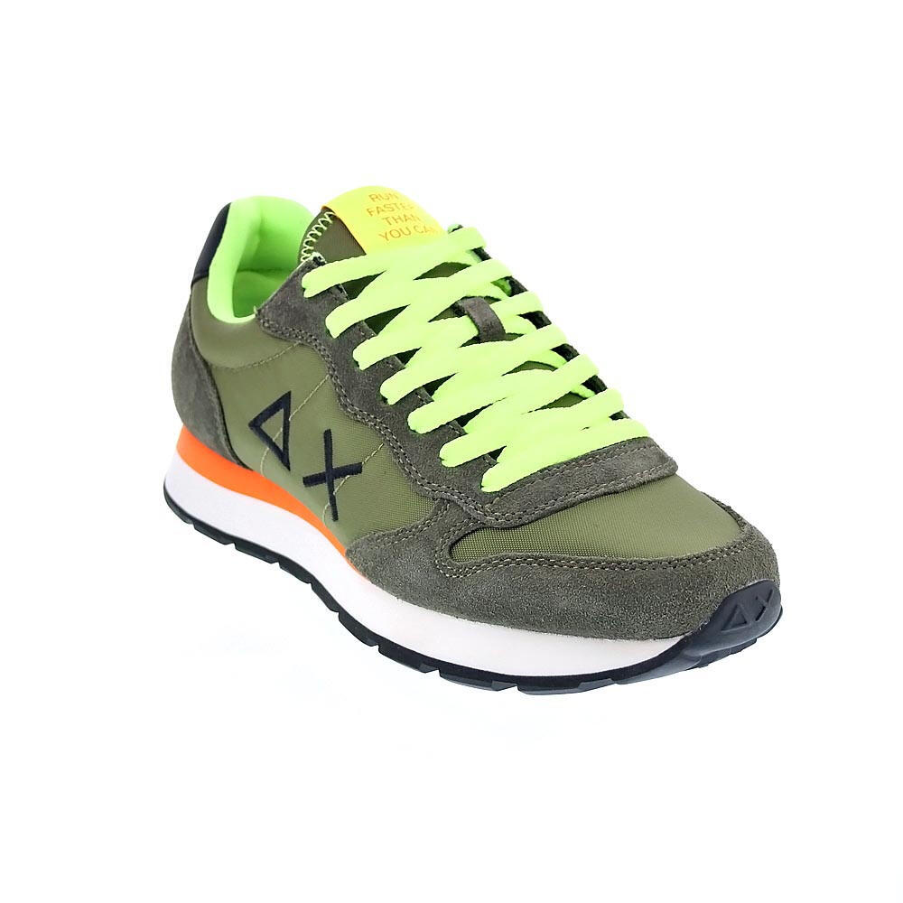 Baskets Sun68 Modèle Tom Fluo Couleur Vert 4/5