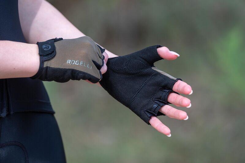 Wielrenhandschoenen Dames Core Groen 3/5