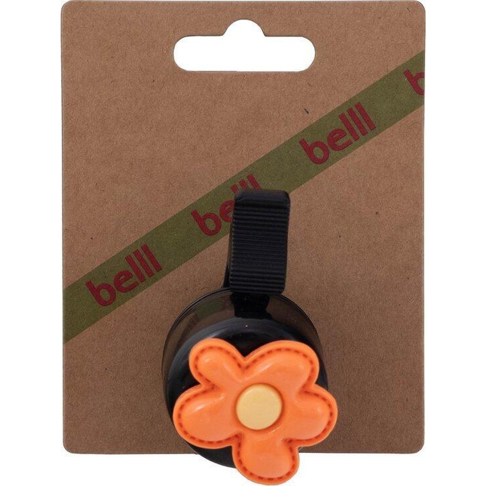 Belll - Sonnette Fleur Orange - Sonnette - Jaune|orange - No Size - Decathlon