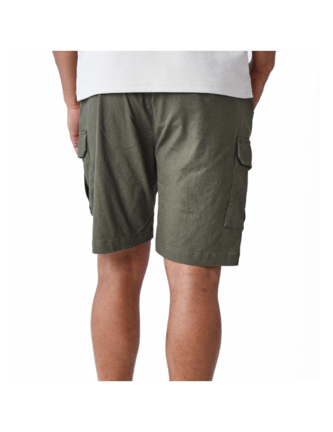 Bermuda e pantaloncini da uomo Project x Paris Cargo Verde. 3/5