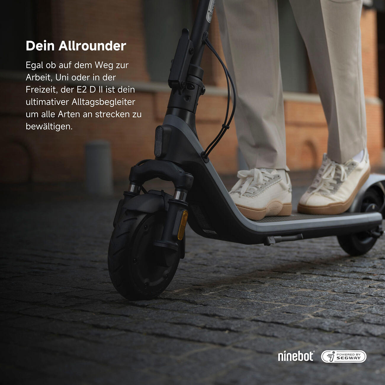 Ninebot by Segway KickScooter E2 D II dt. Straßenzulassung  E-Scooter 6/7