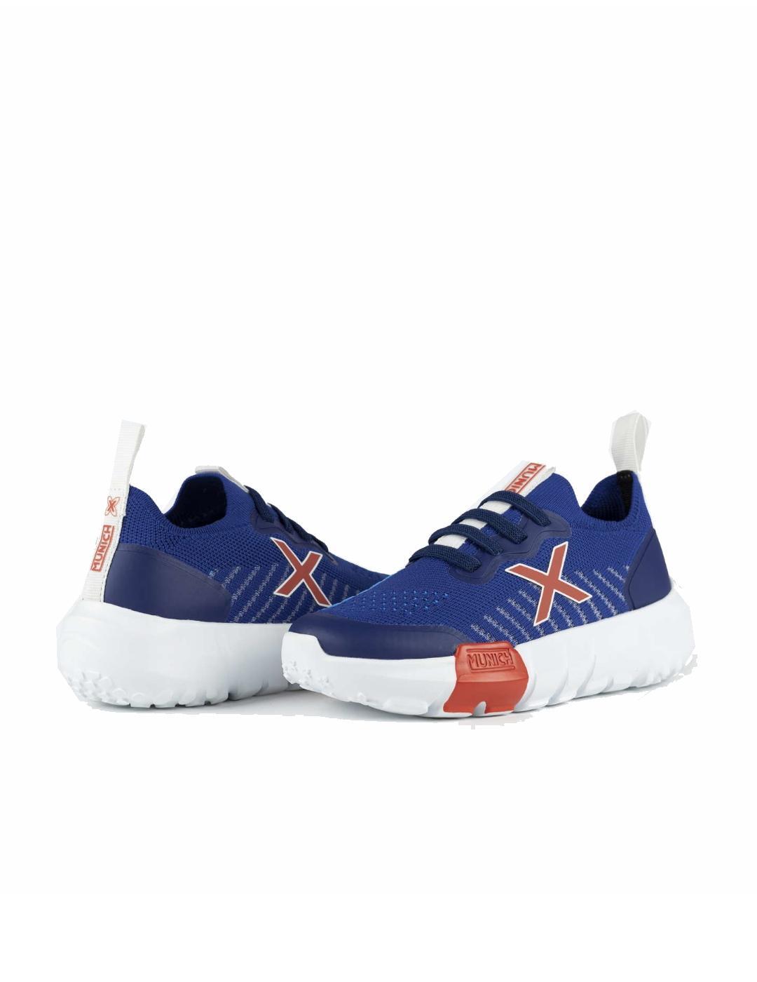 Chaussures pour enfants Munich Jony kid 11 Bleu 3/5