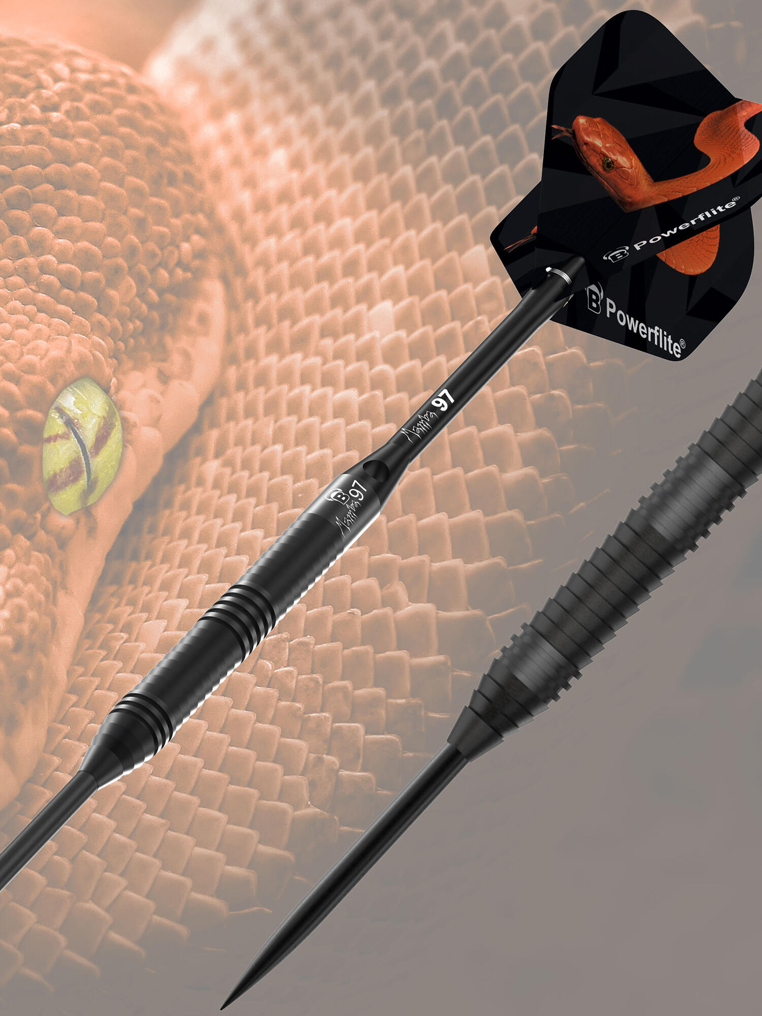 Dart szett BULL'S Mamba97 M5 Steel 24g 97% 4/5