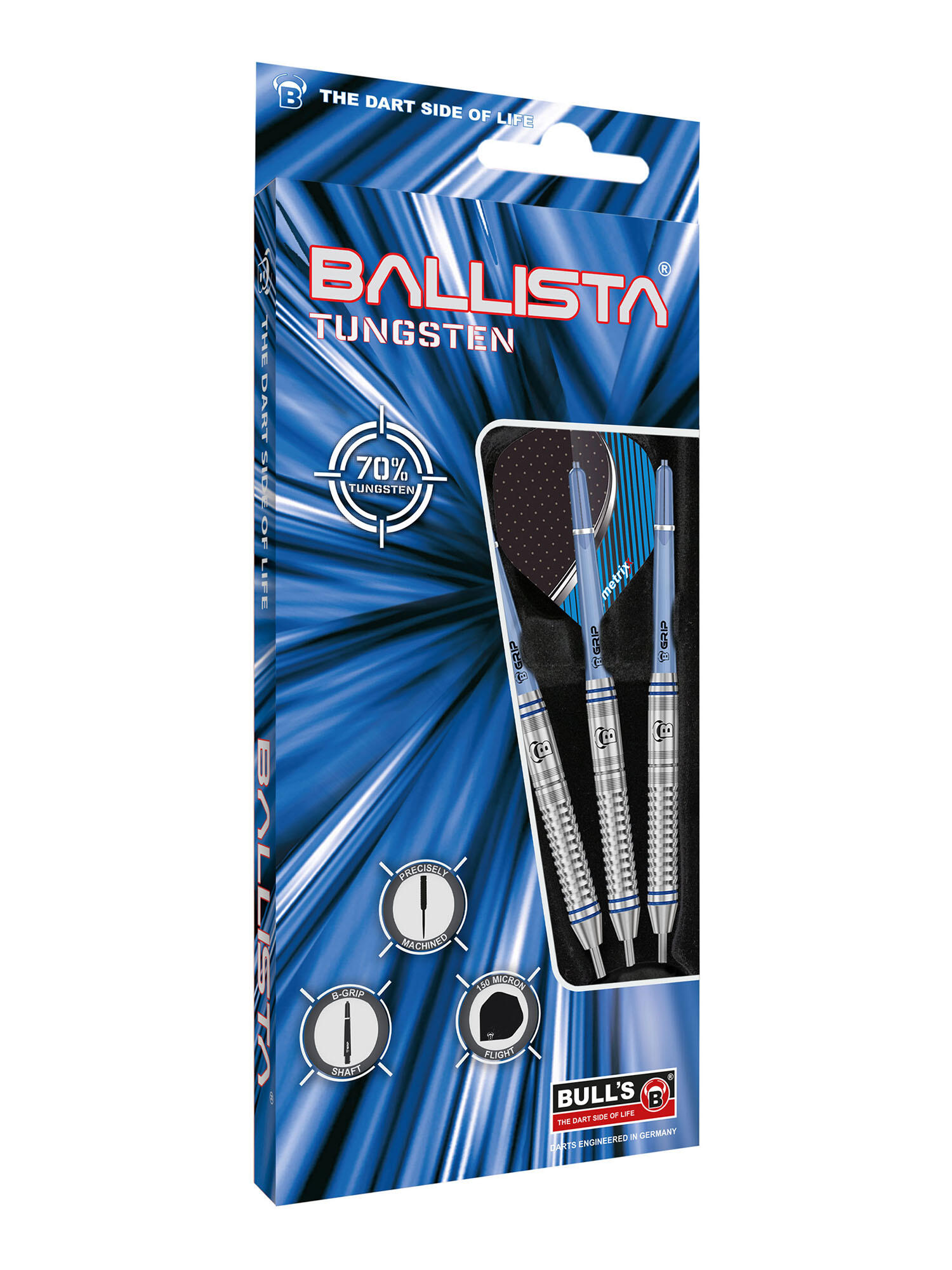 BULL'S Ballista Steeldart, 70% Tungsten 21g 3/3