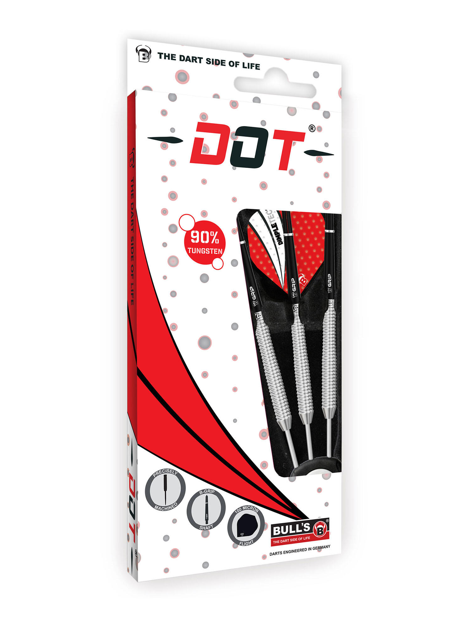 Dart szett Bull's DOT D2 steel 24gr 90% 3/3