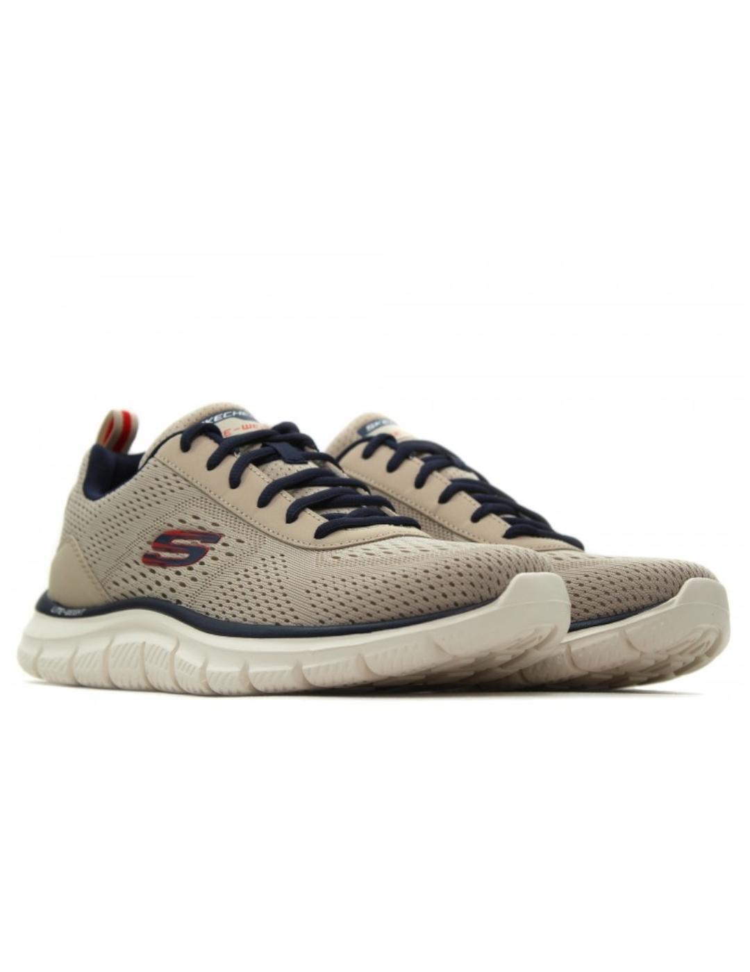 Chaussures pour Homme Skechers Track leshur Beige 3/5