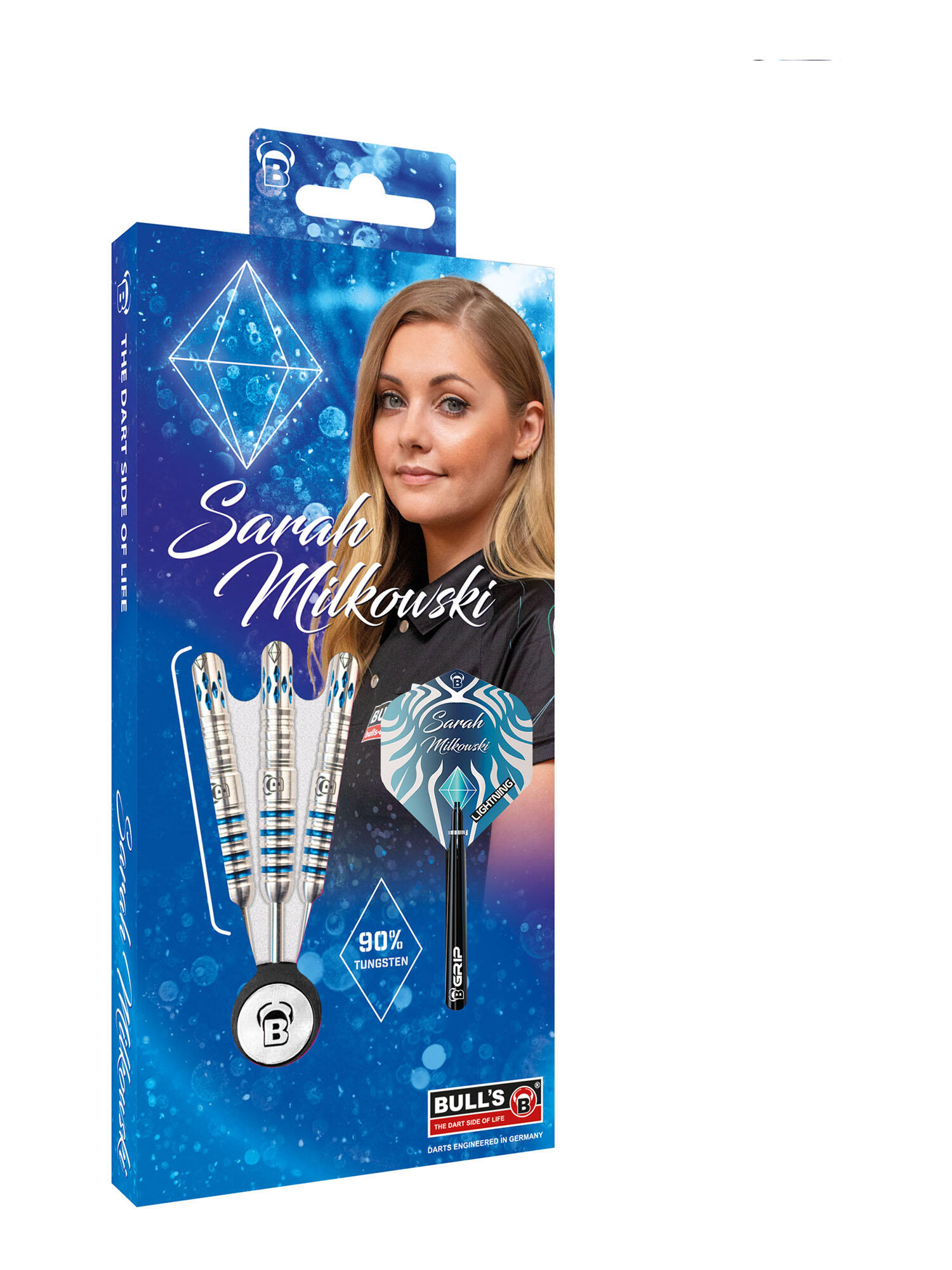 BULL'S Sarah Milkowski Steel Dart 22g 5/5