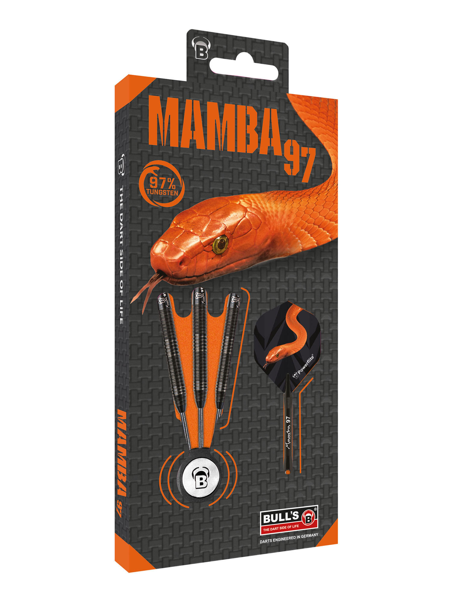 Dart szett BULL'S Mamba97 M5 Steel 24g 97% 5/5