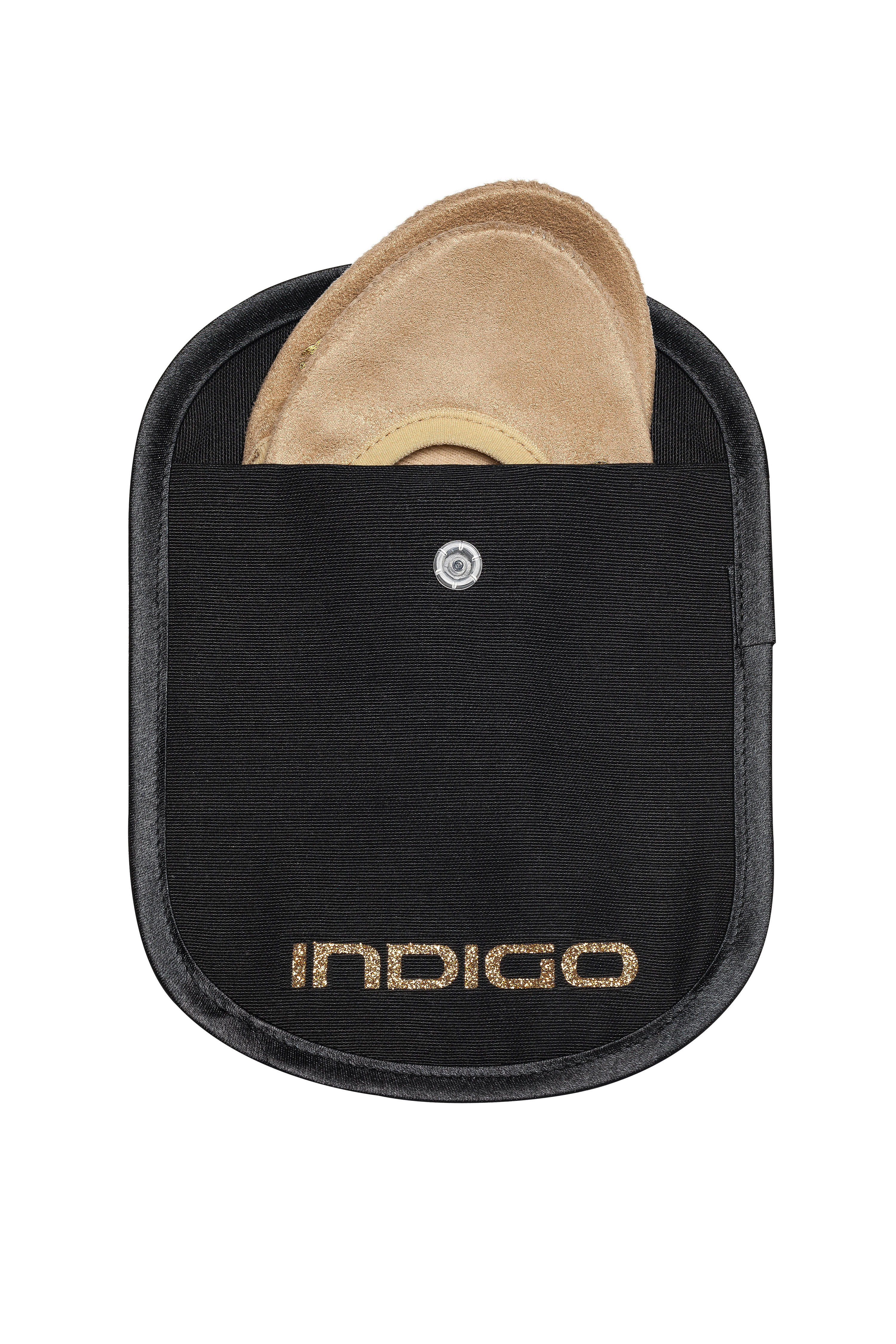 INDIGO SPORTS Funda de Punteras INDIGO 13* 14,8 cm Negro-Oro