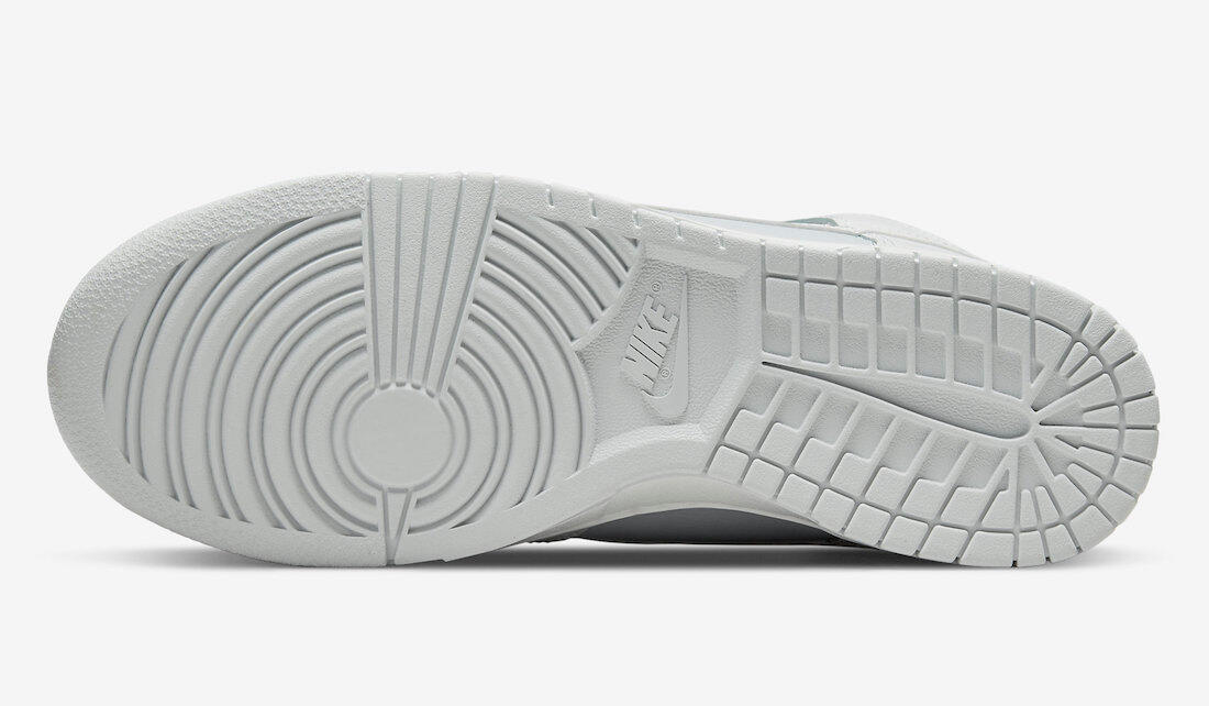 Chaussures  Dunk High Retro Grey White 6/6