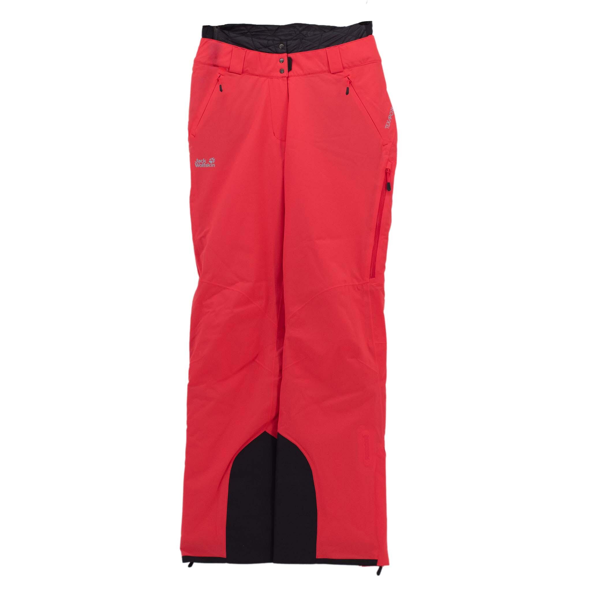 JACK WOLFSKIN Hose Snow Summit Pants Felix Neureuther in Rot