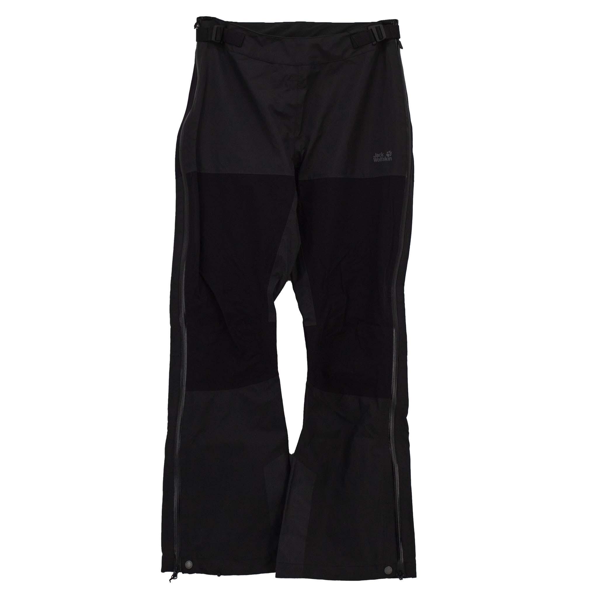 Regenhose The Humboldt Pants in Schwarz JACK WOLFSKIN Decathlon