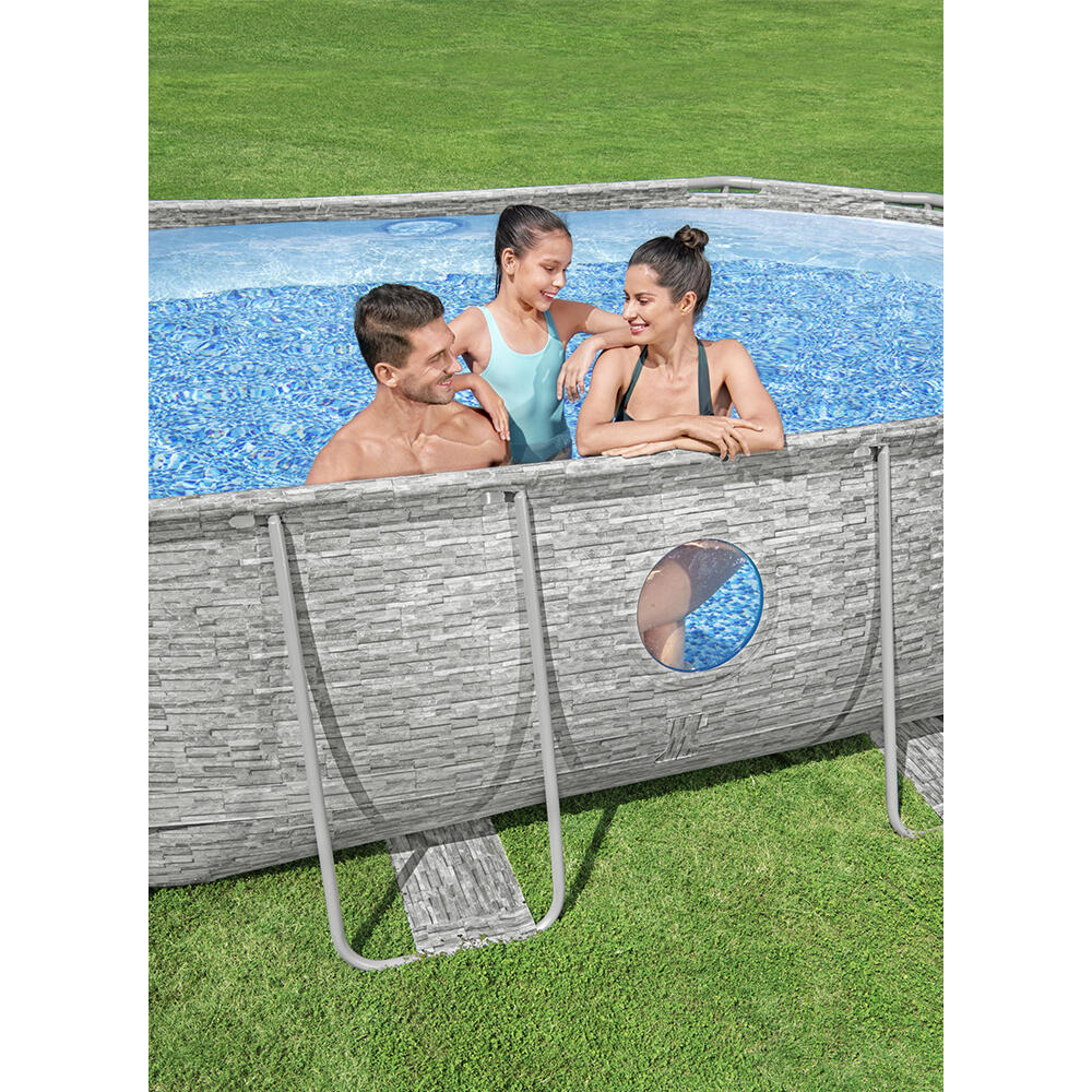 Bestway Power Steel Swim Vista Series II  Above Ground Pool Set 488x305x107 cm 6/7