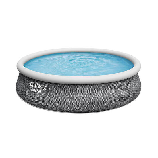 Bestway Fast Set Aufstellpool-Set 457 x 107 cm, rund