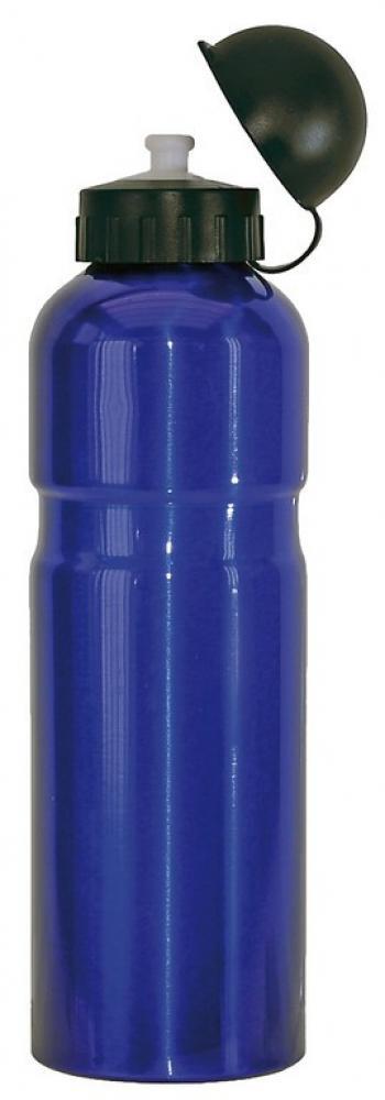 Messingschlager gourde alu 750 ml bleue avec bouchon 2/3