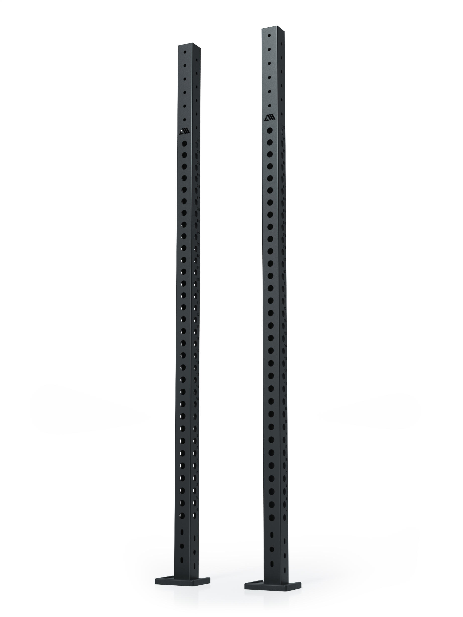 R8 Colored Uprights 226cm | Paarweise | 226cm Höhe | Schwarz 2/7