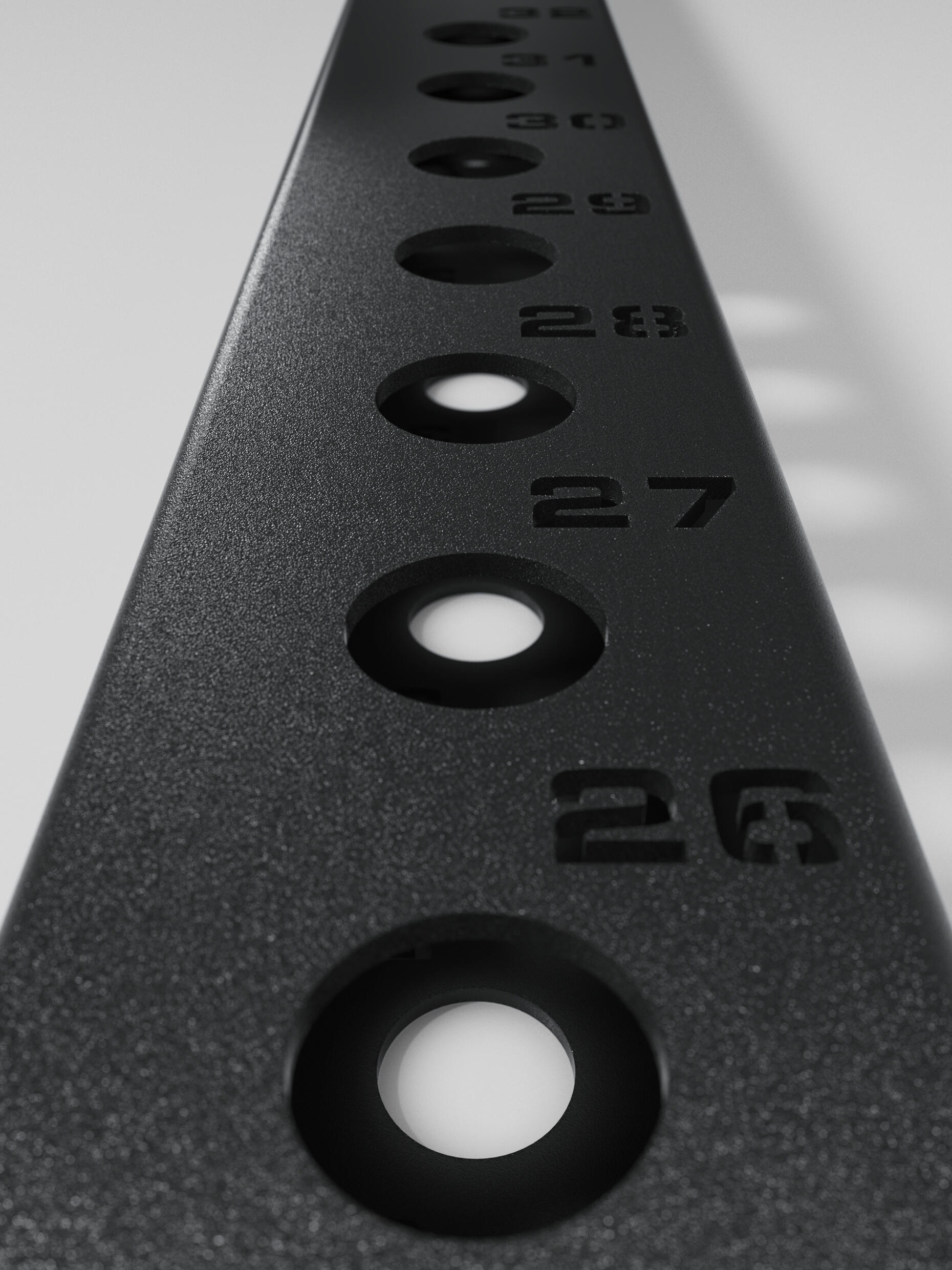 R8 Colored Uprights 226cm | Paarweise | 226cm Höhe | Schwarz 5/7