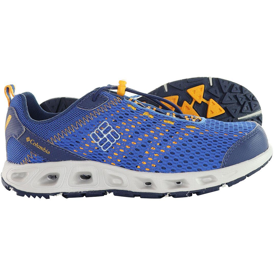 Columbia  Drainmaker III Kids Blue Trainers 3/5