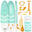 Placă Stand Up Paddle Gonflabil Accesorii HUIIKE, Verde, Stabilitate Mare