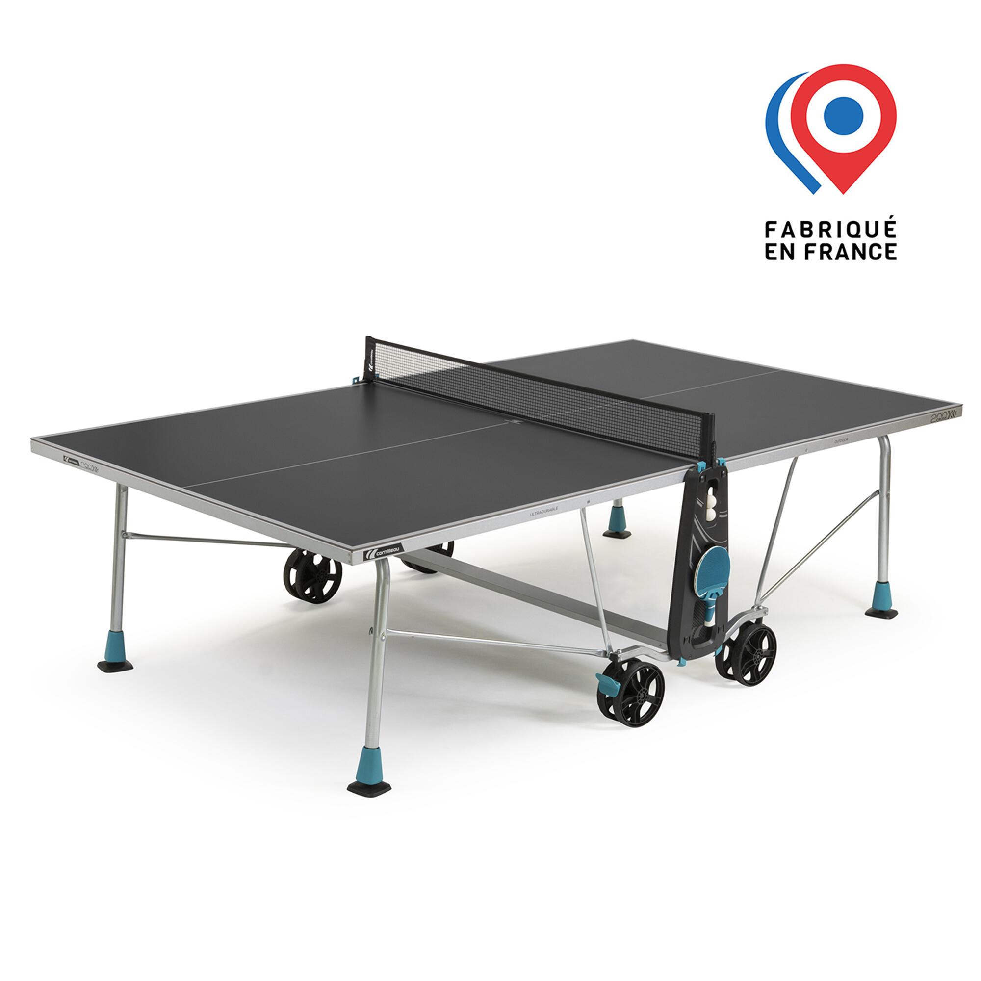 CORNILLEAU Tafeltennistafel Cornilleau 200X outdoor grey