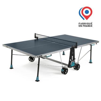 Table de ping-pong d'extérieur 300X Outdoor Bleu