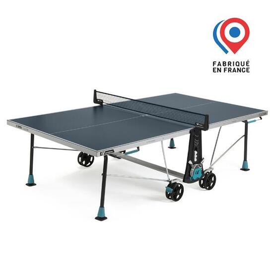 Table de ping-pong d'extérieur 300X Outdoor Bleu