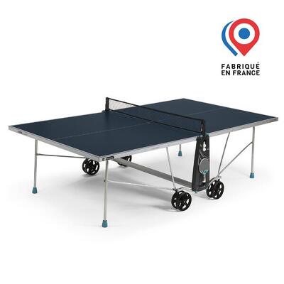 Buitentafeltennis 100x outdoor blauw