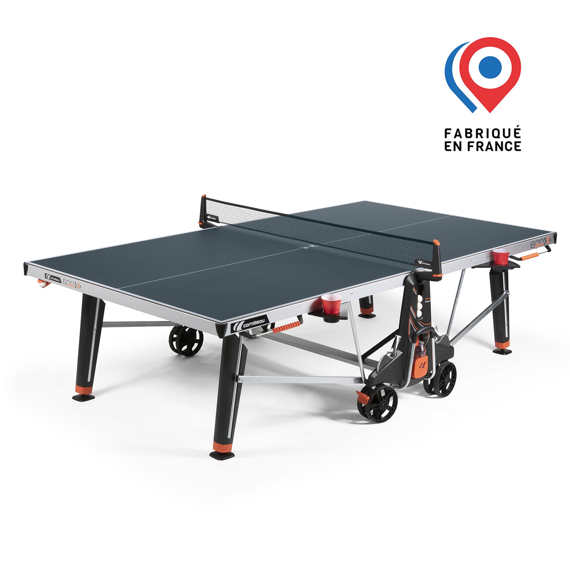 CORNILLEAU Tafeltennistafel Cornilleau 600X outdoor blue