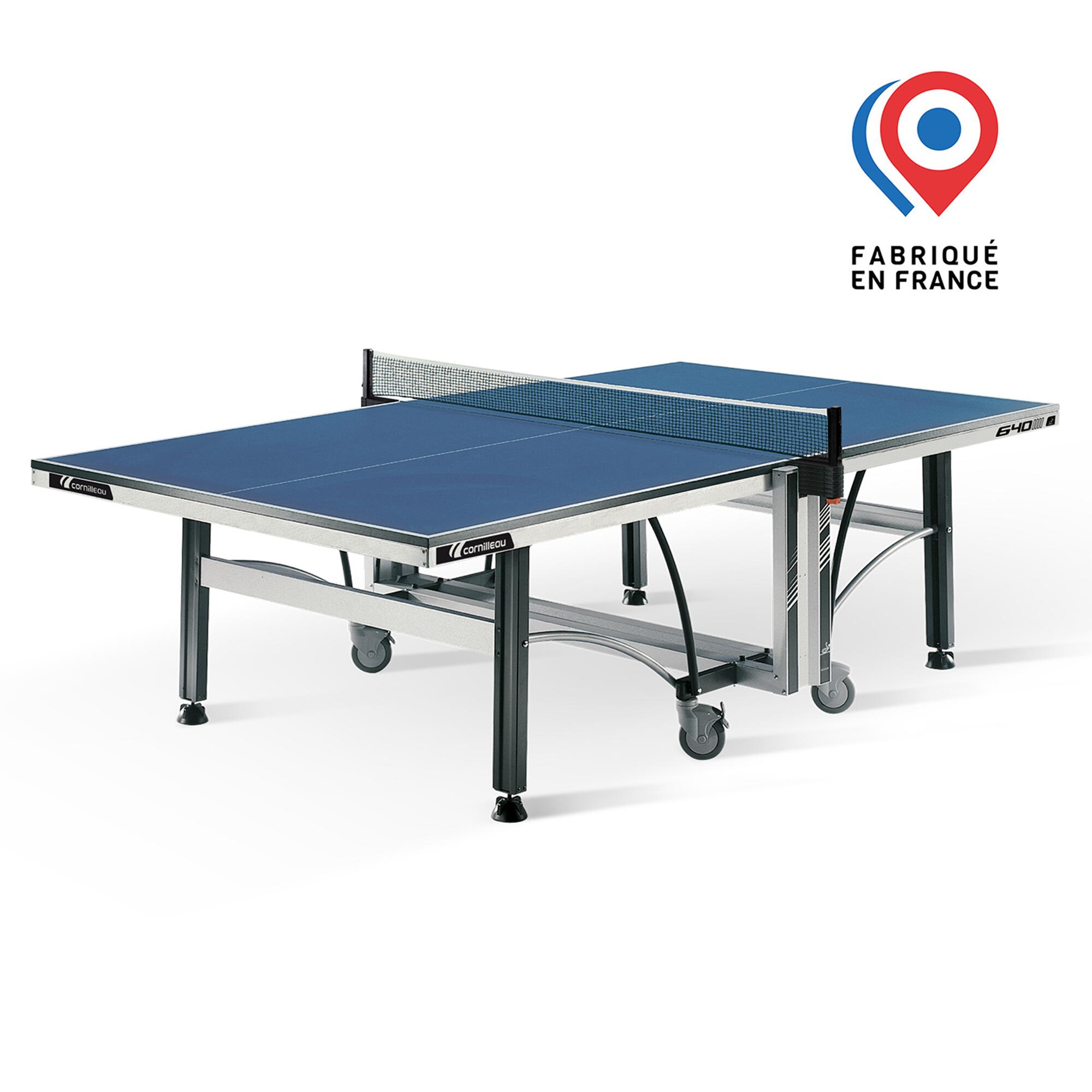 Cornilleau - Table De Ping-pong Compétition 640 Ittf - Table De Tennis De Table - Bleu - Taille Unique - Decathlon