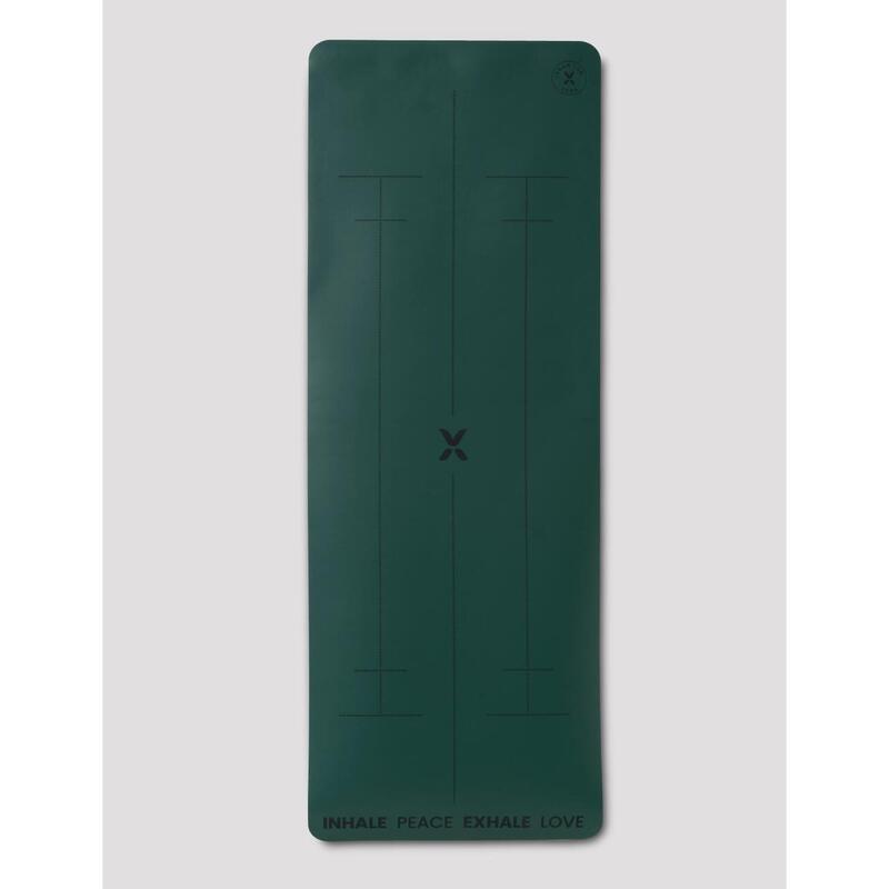 Esterilla de yoga Xuan Lan Yoga Verde Oscuro Antideslizante 183x66x05cm