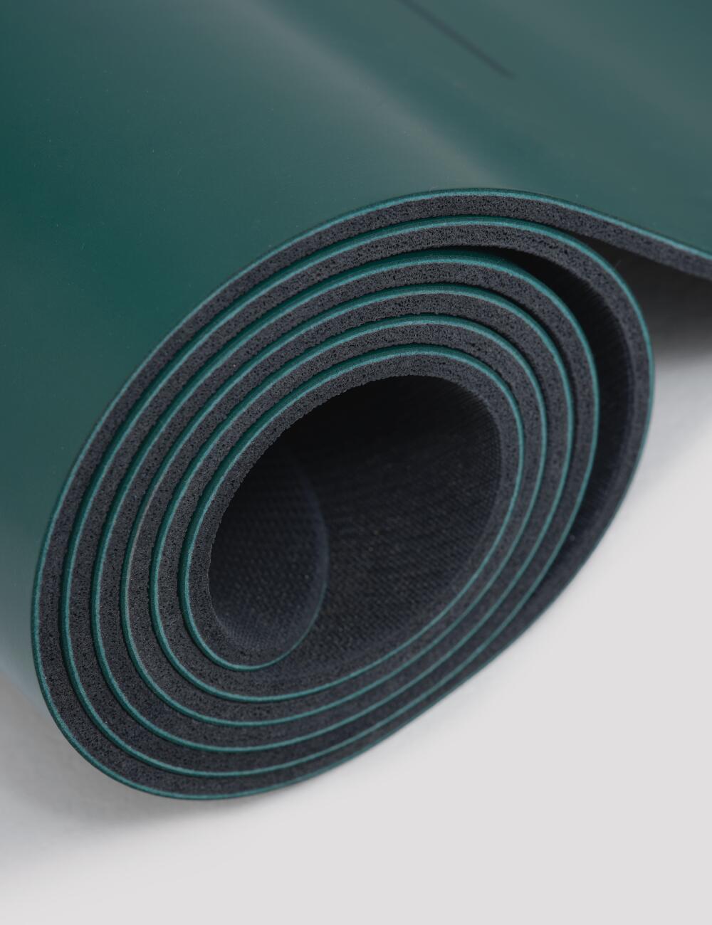 Esterilla de yoga Xuan Lan Yoga Verde Oscuro Antideslizante 183x66x05cm 6/7
