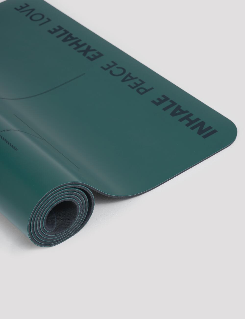 Esterilla de yoga Xuan Lan Yoga Verde Oscuro Antideslizante 183x66x05cm 5/7