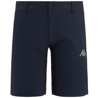Pantaloncini sportivi da donna in nylon blu da golf