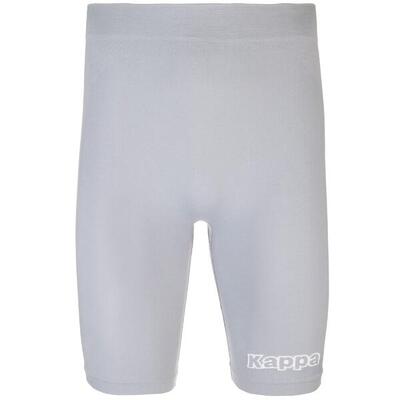 Scaldamuscoli corto da uomo donna in poliammide arancione da calcio