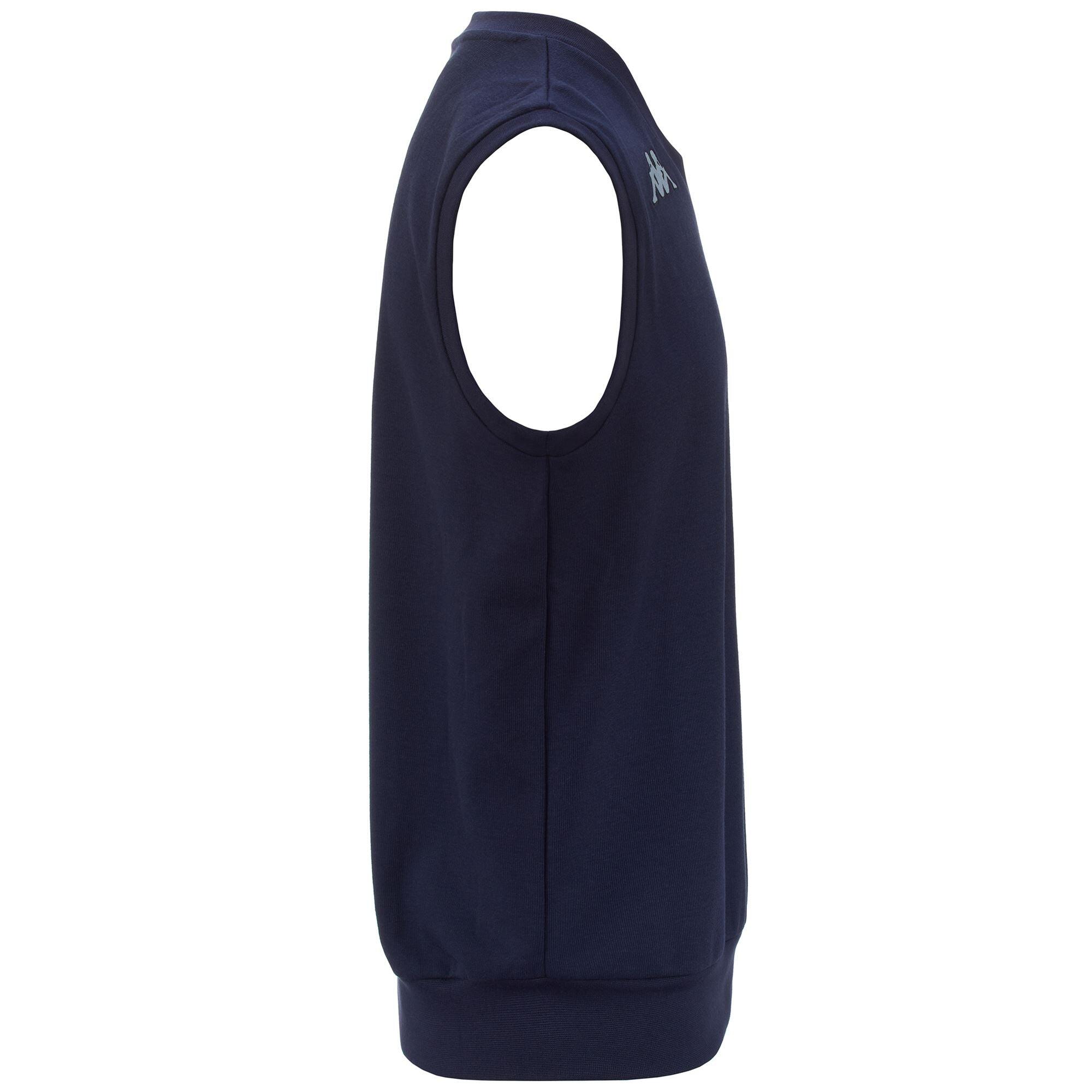 maglione da bambino in poliestere blu da allenamento 2/4