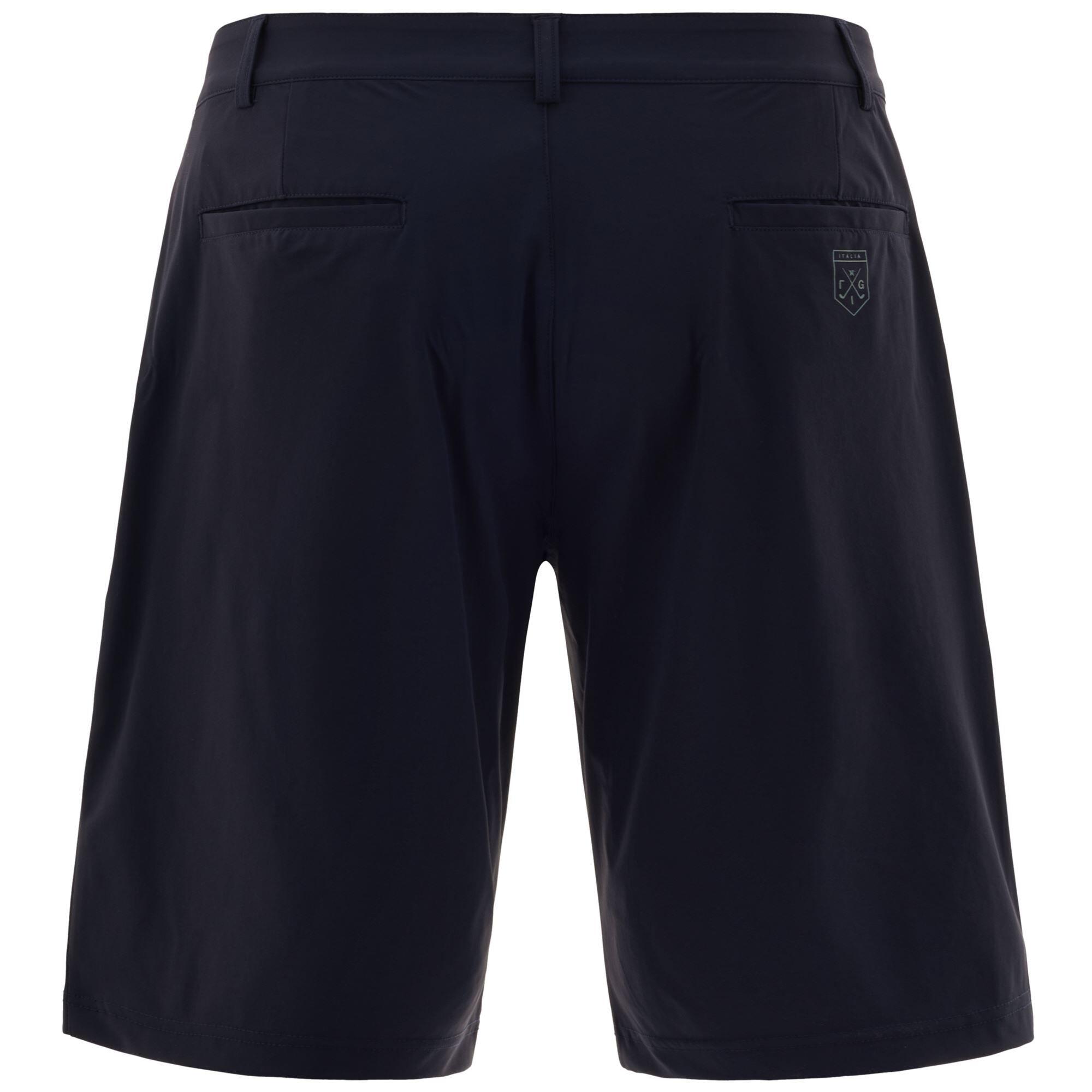 Pantaloncini sportivi da bambino in nylon blu da golf 3/5