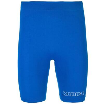 Scaldamuscoli corto da uomo donna in poliammide arancione da calcio