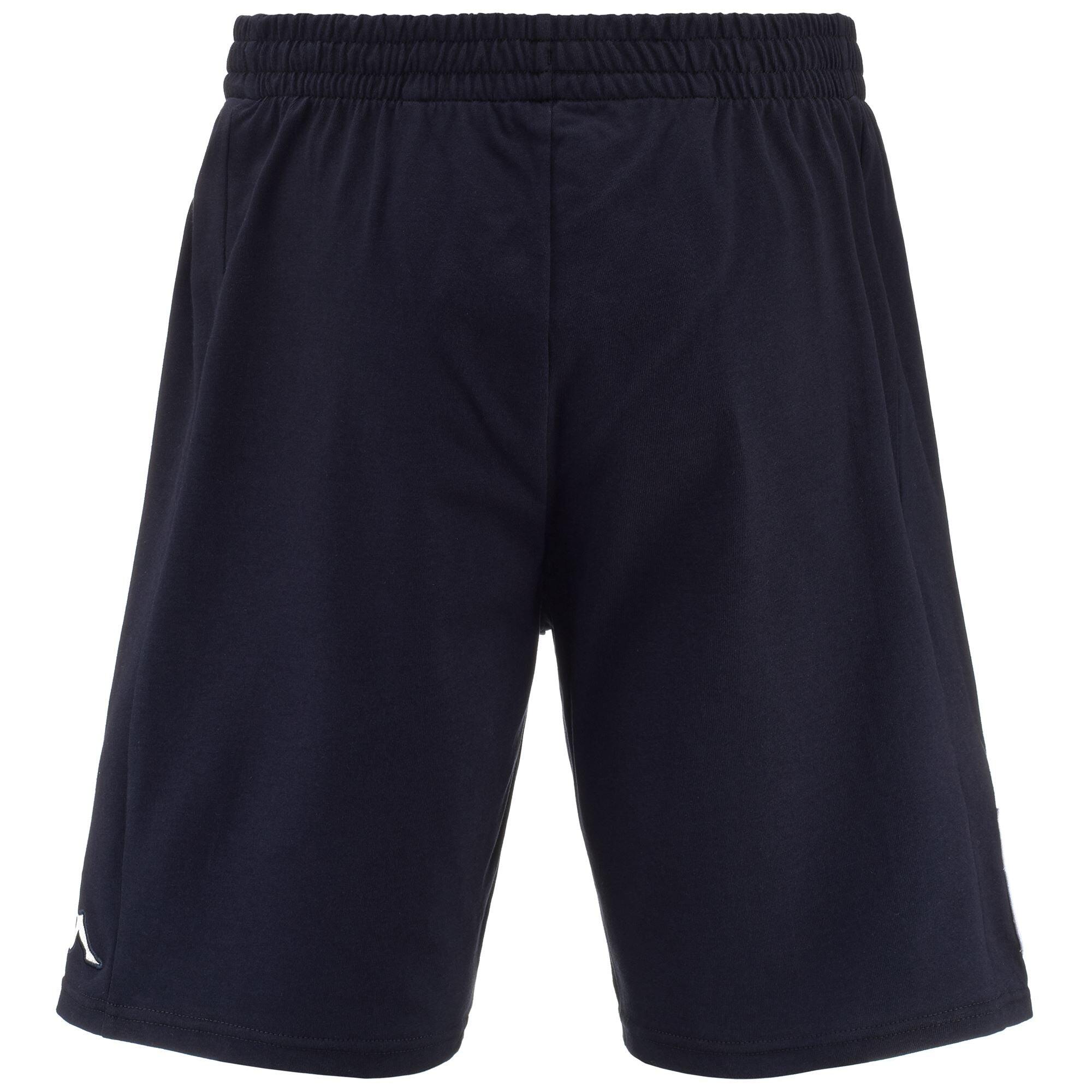 pantaloncini da uomo in cotone blu da fitness 3/5