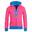 Sweat à capuche enfant Sortland framboise/bleu