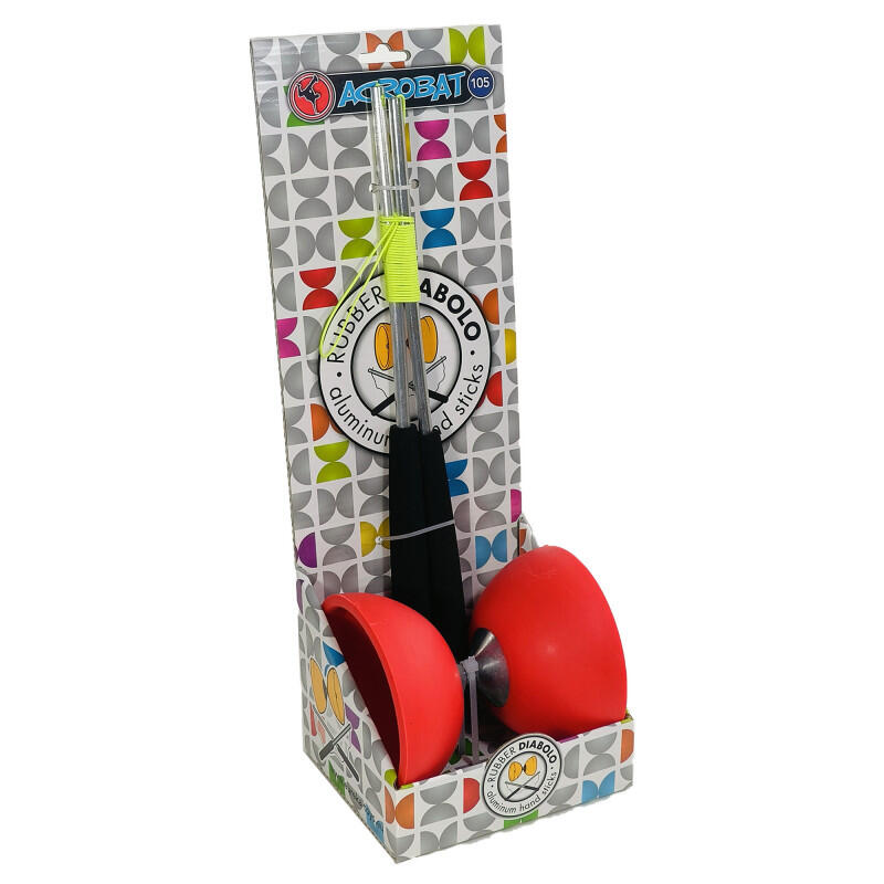 Cofanetto diabolo con bacchette in alluminio Acrobat 1/1