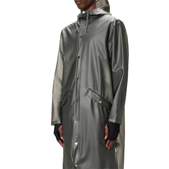 Giacca Rains Modello Jacket V3 Colore Grigio